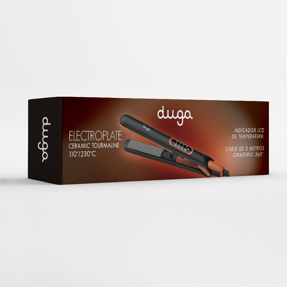 DUGA PLANCHA ELECTROPLATE CERAMIC TOURMALINE | Vista 2