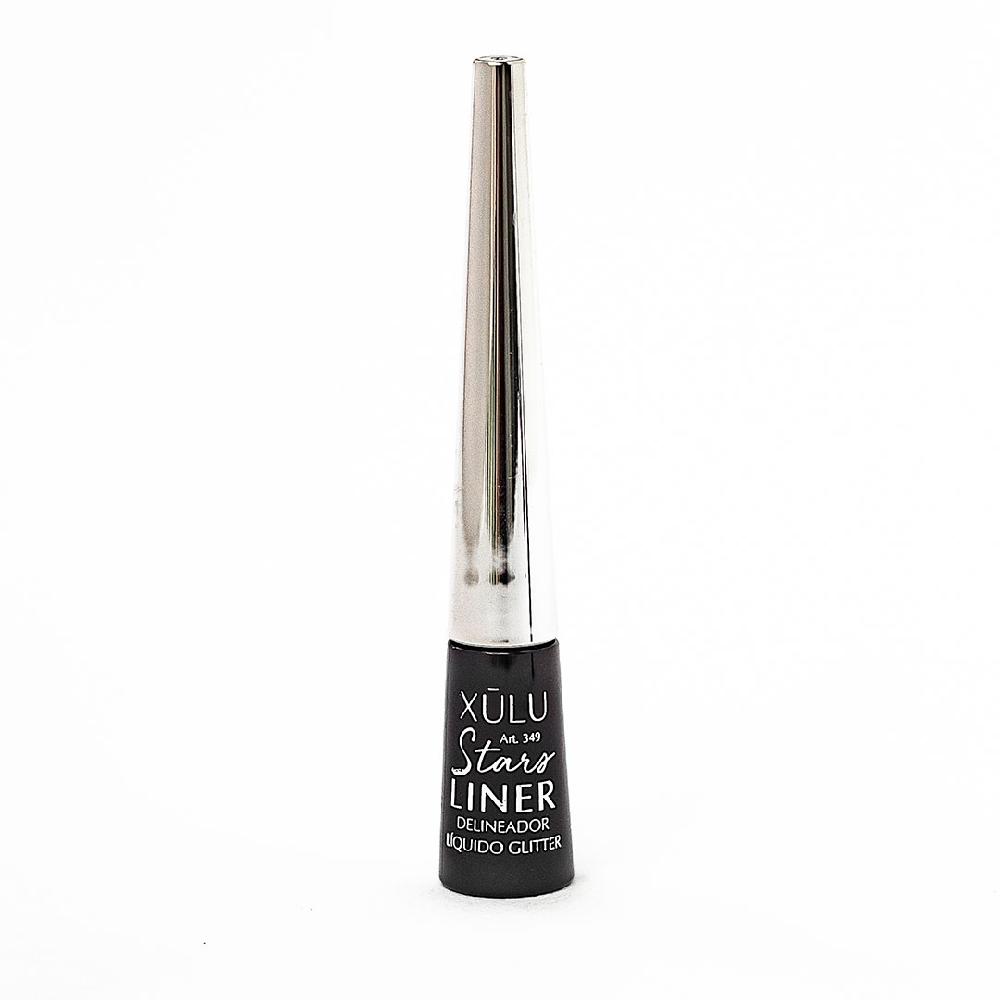 LIQUID LINER NEGRO CON GLITTER | Vista 2