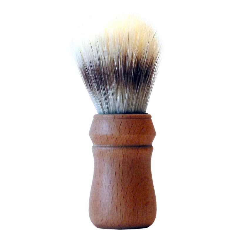 B01001 BROCHA DE AFEITAR GRANDE CABO PLASTICO NEGRO
