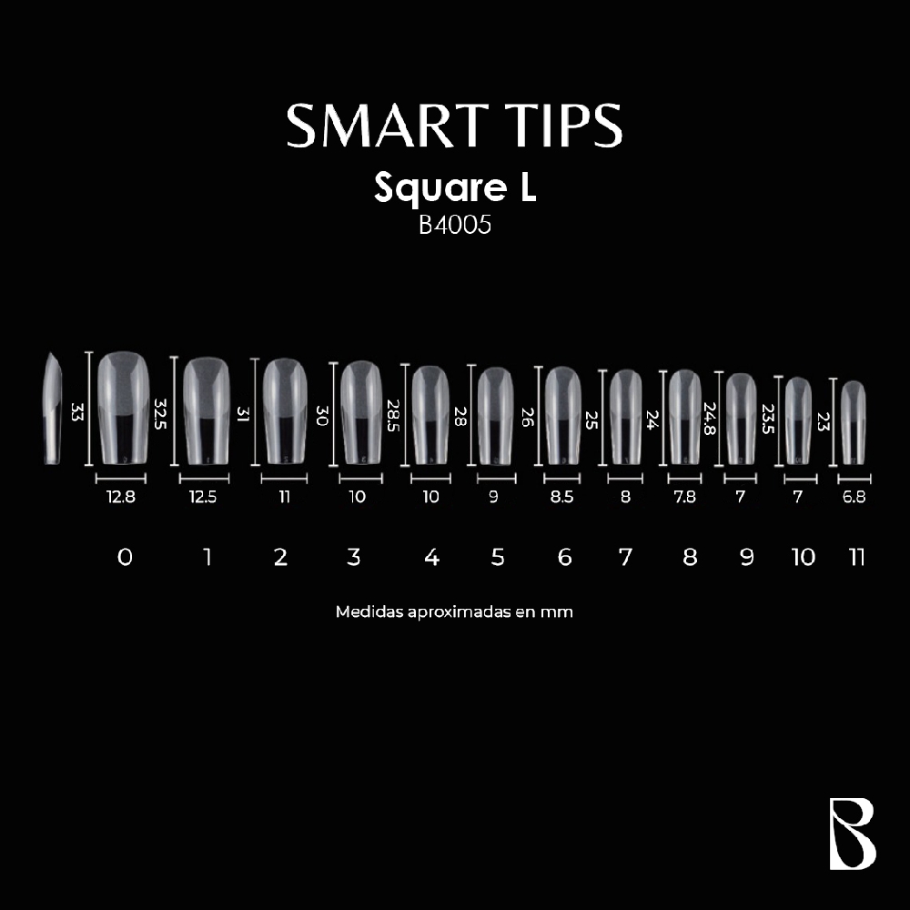 BOMPASSY SOFT GEL TIPS STILETTO M | Vista 3