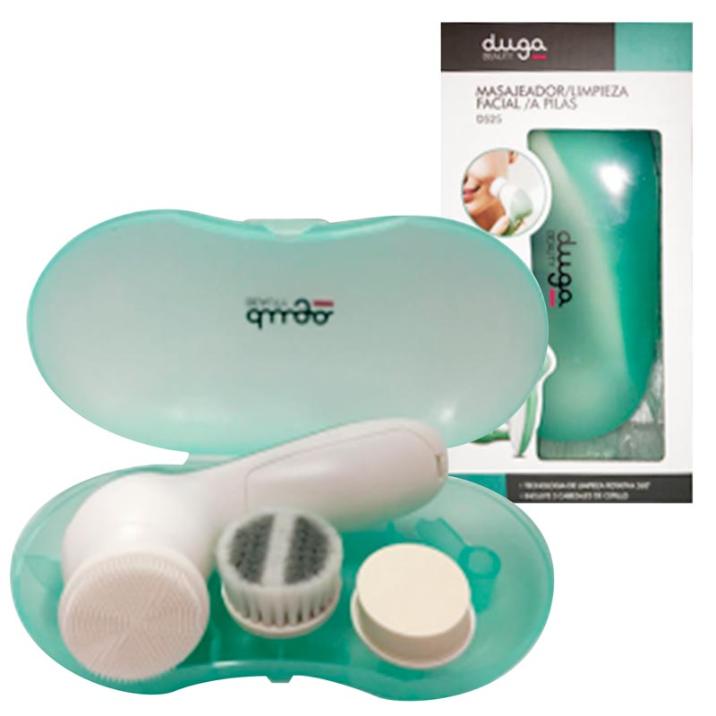 D00525 MASAJEADOR LIMPIEZA FACIAL A PILAS