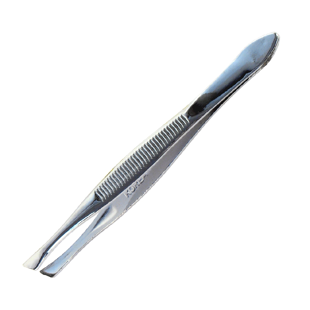 J00032 PINZA SESGADA NIQUELADA