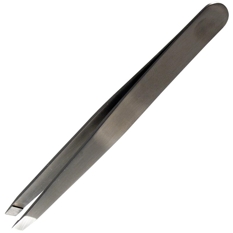 J00073 PINZA SUIZA SESGADA ACERO INOXIDABLE