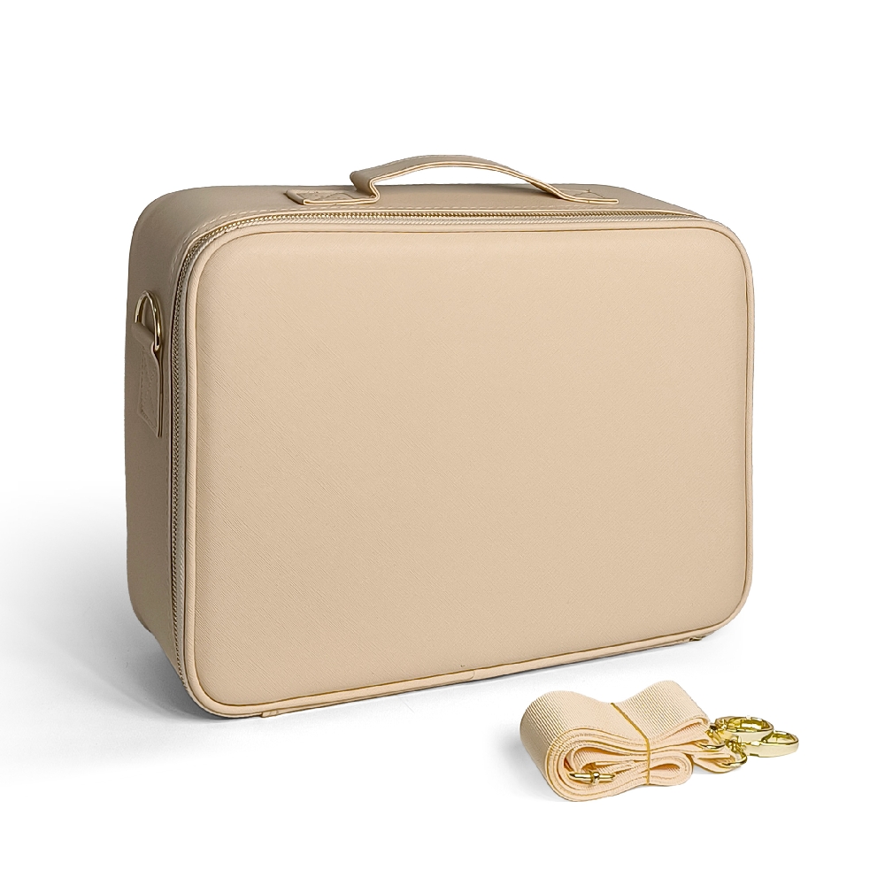 M00637 Maletín Make Up Studio XL LED Pinceles 40x29x12cm
