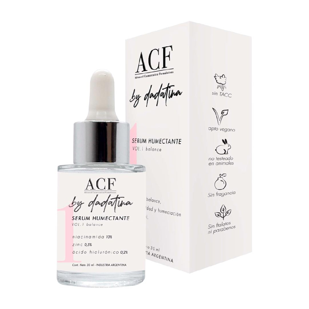 SERUM HUMECTANTE VOL 1 BALANCE DADATINA x30ml | Vista 2