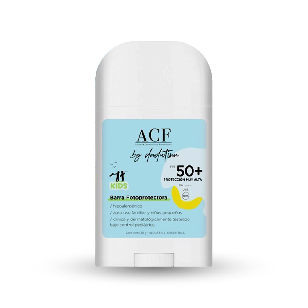 BARRA FOTOPROTECTORA SPF 50 ACF By DADATINA | Vista 2