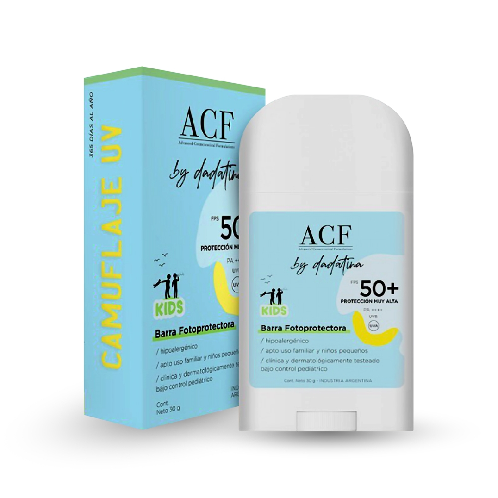 M21167 BARRA FOTOPROTECTORA SPF 50 ACF By DADATINA