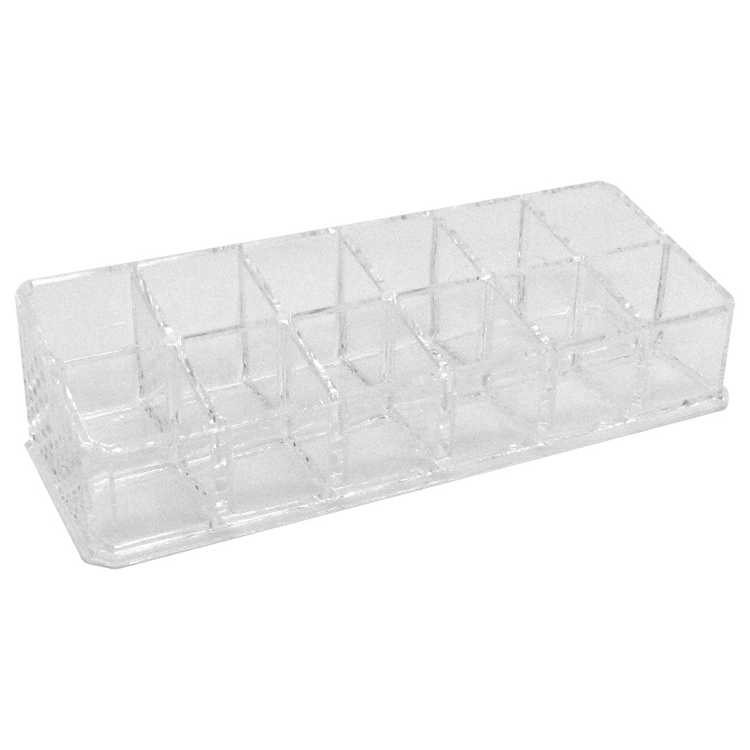 O01503 ORGANIZADOR ACRILICO CON 12 DIVISIONES