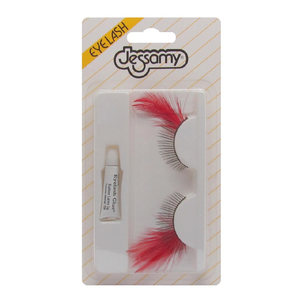 P00135 PESTAÑAS CON PLUMAS