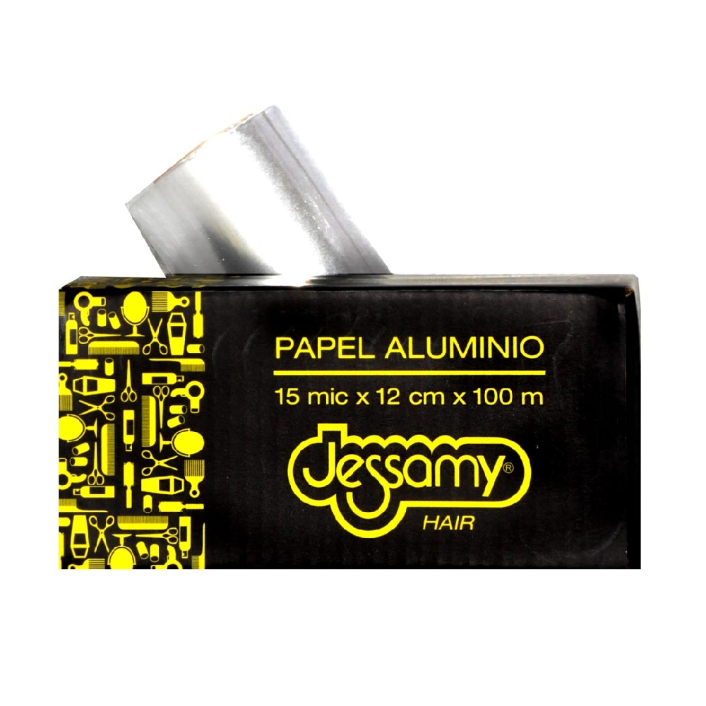 P01100 PAPEL ALUMINIO ROLLO 12 CM X 100 M