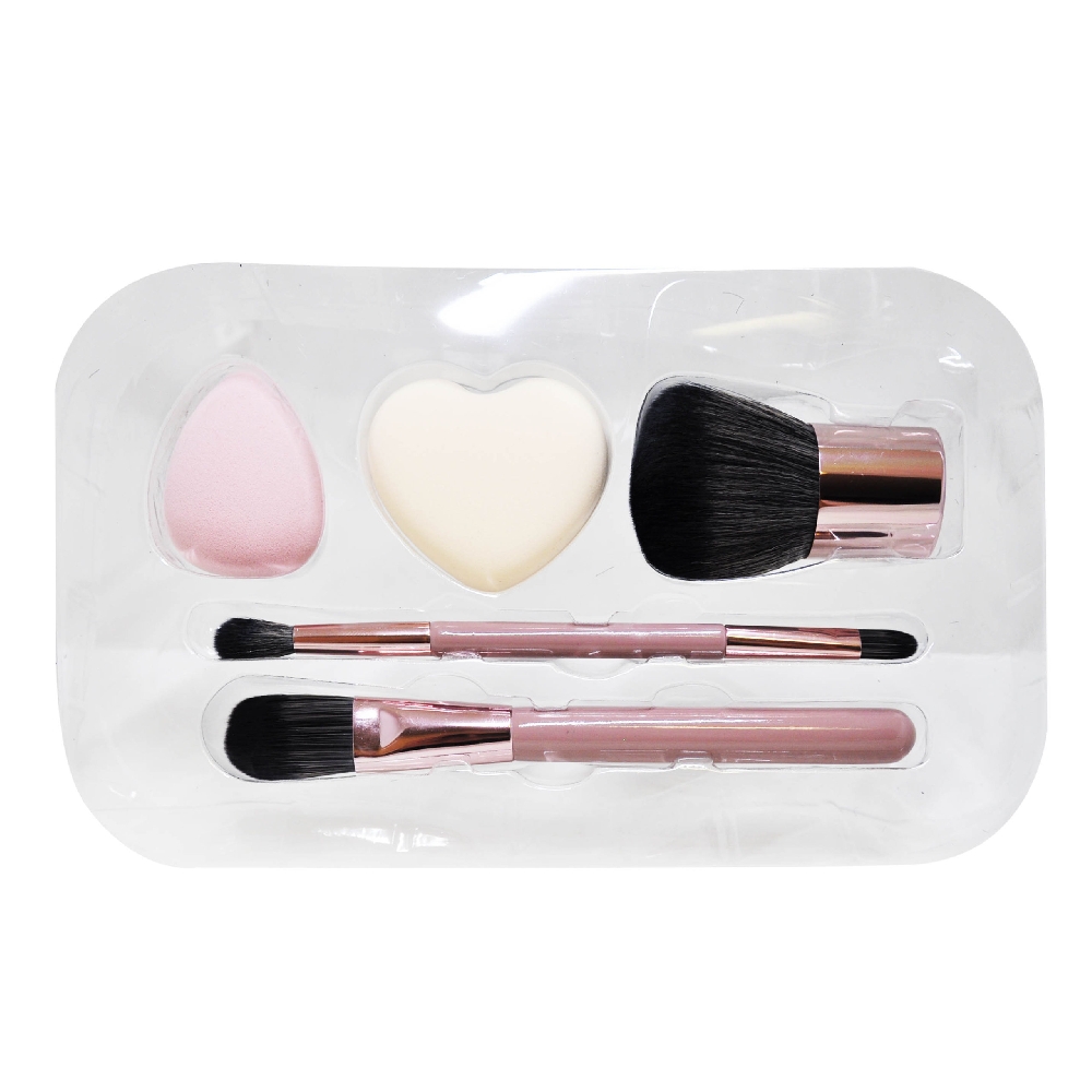 SET MAQUILLAJE BLACK X 5 ACCESORIOS | Vista 3