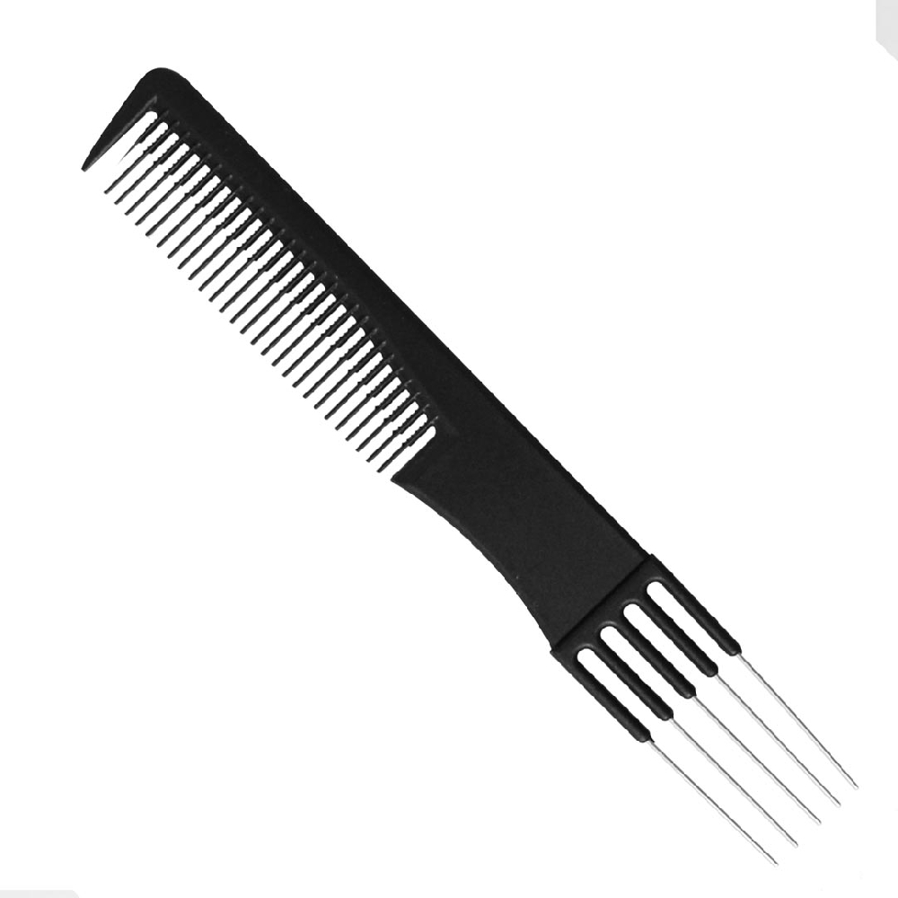 P07616 PEINES CARBONO RASTRILLO DIENTES METAL