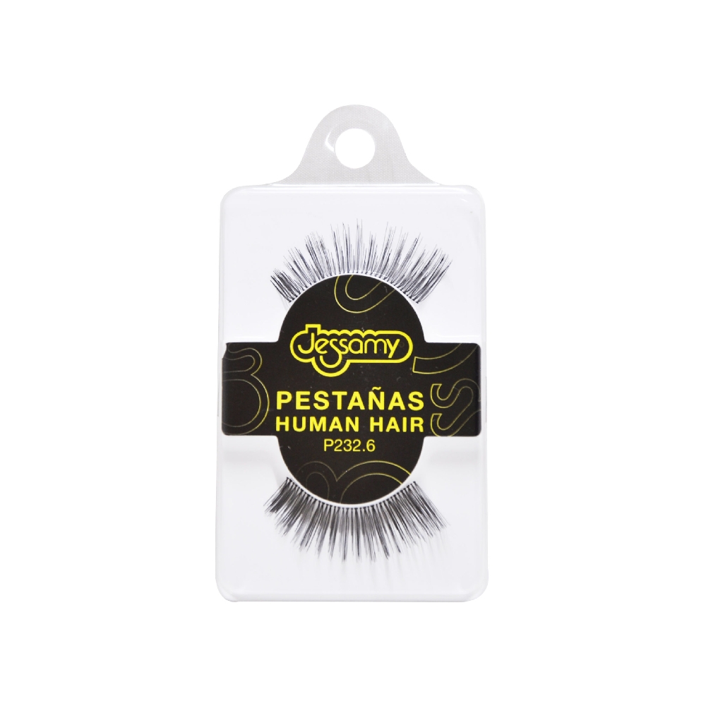 P232.6 PESTAÑAS DE PELO NATURAL Nro 6