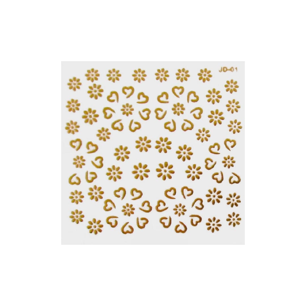 STICKERS METALICOS ORO (VARIOS MODELOS) | Vista 2