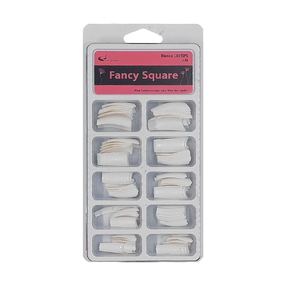 U00036 UÑAS TIPS LARGAS  X 100