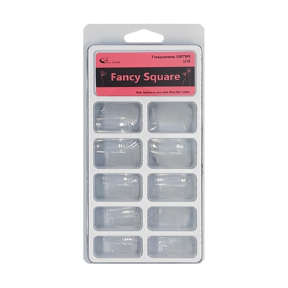 U00036 UÑAS TIPS LARGAS  X 100