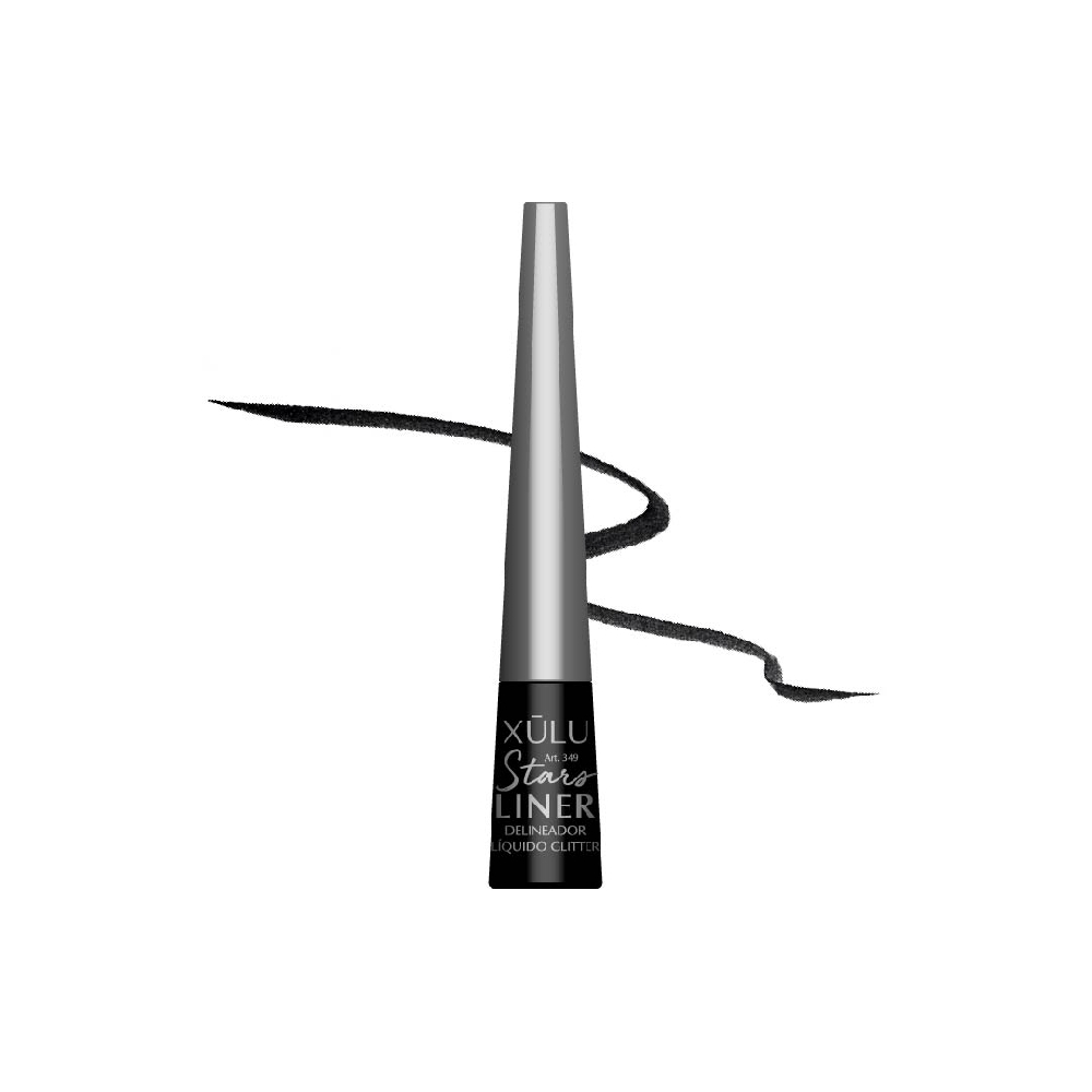Z00349 LIQUID LINER NEGRO CON GLITTER
