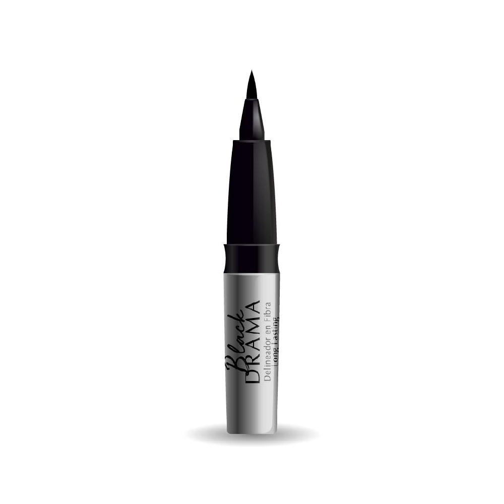 Z00375 BLACK DRAMA! DELINEADOR EN FIBRA LONG LASTING