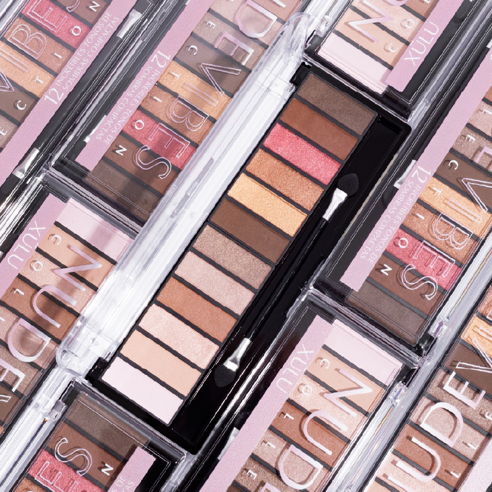 PALETA NUDEVIBES SOMBRAS VEGANAS x12 | Vista 3