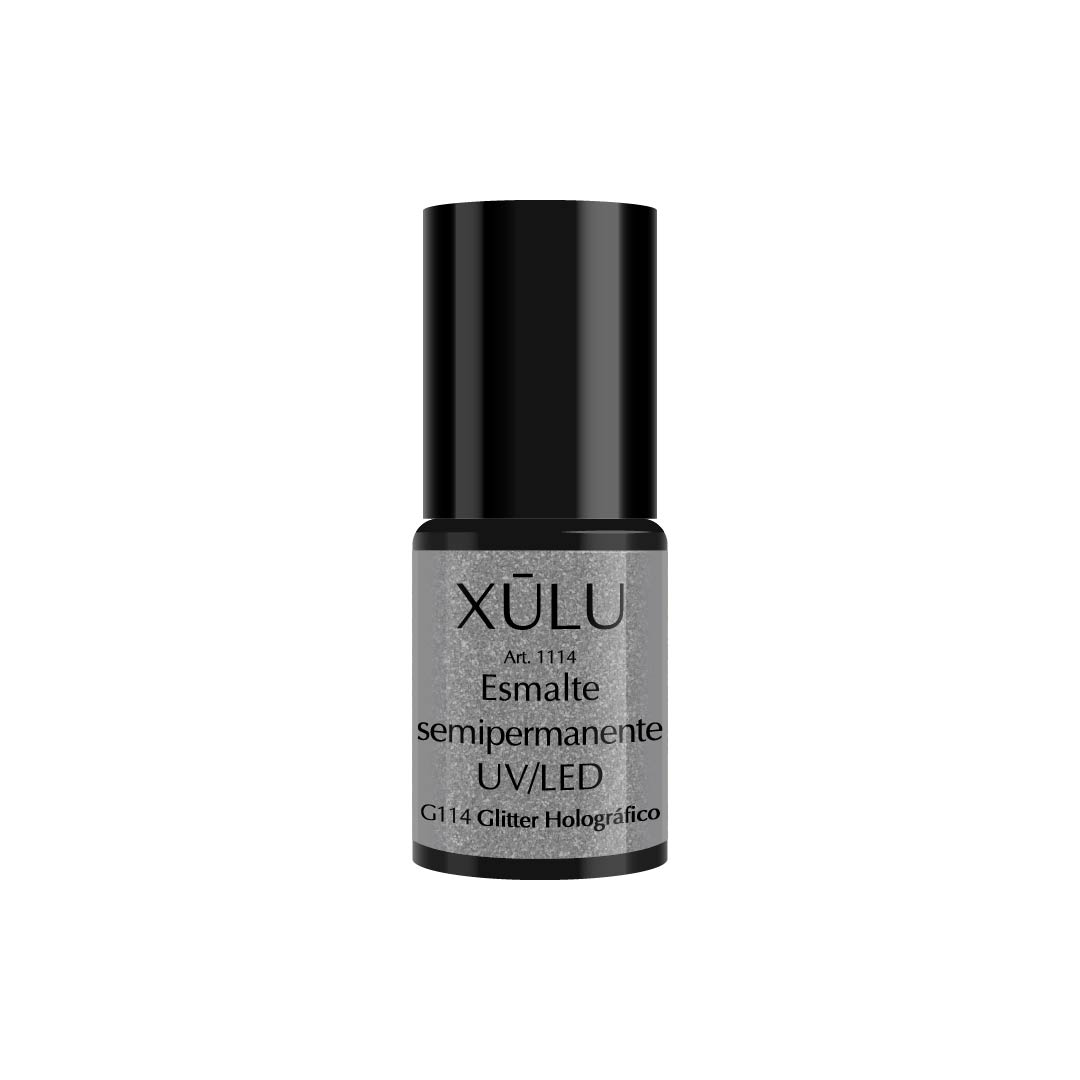 Z01114 XÚLU ESMALTE SEMI UV/LED n.114 Glitter Holog x6ml