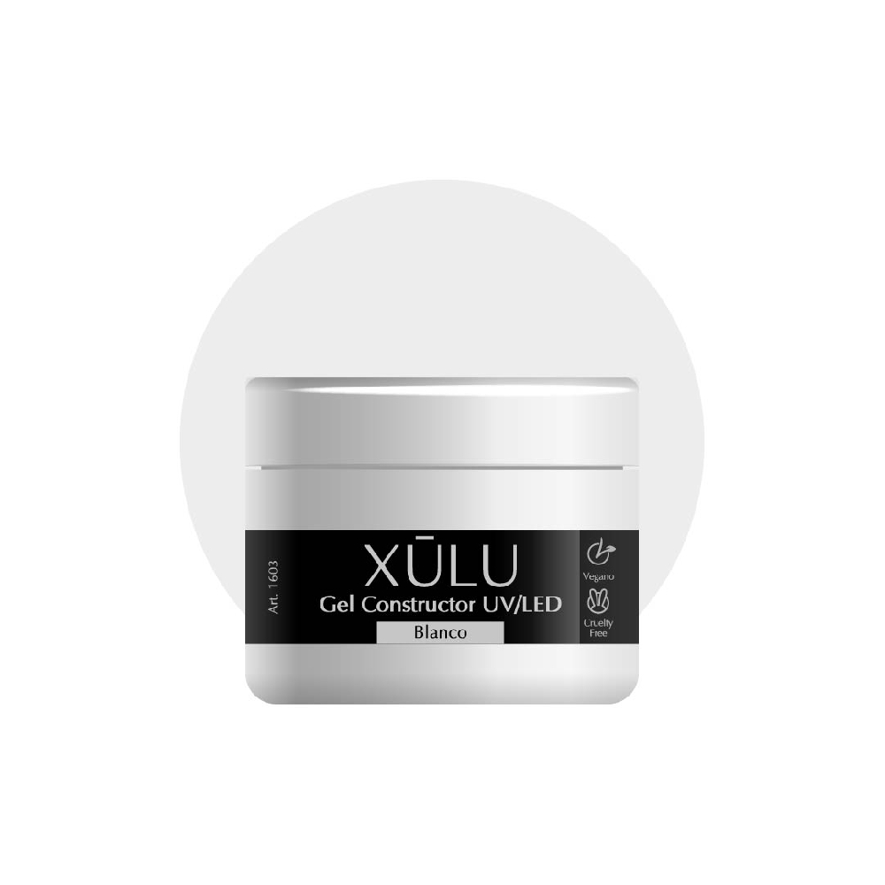 Z01603 XULU GEL CONSTRUCTOR DE UÑAS UV/LED x30grs BLANCO