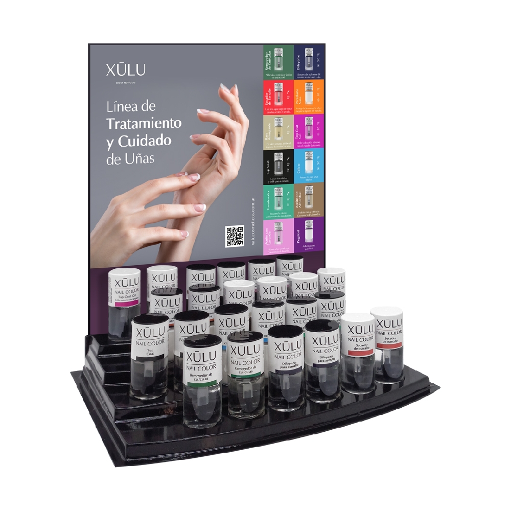 Z08100 EXH TRATAMIENTOS UÑAS x48