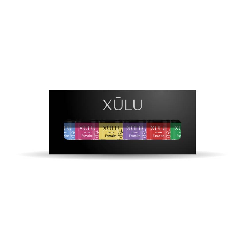 XÚLU PACK X 6 ESMALTES UV TWIST & FUN | Vista 3