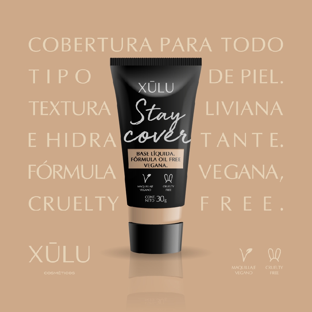 STAY COVER nro. 2 Honey BASE LIQUIDA VEGANA x30ml | Vista 2