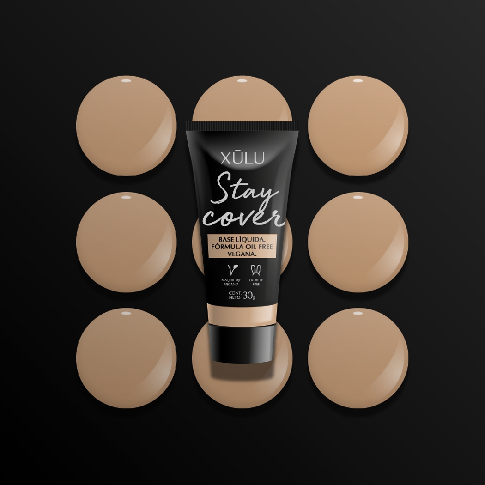 STAY COVER nro. 2 Honey BASE LIQUIDA VEGANA x30ml | Vista 4